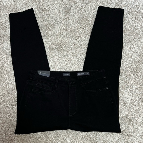 J. Jill High Rise Denim Leggings Black - Picture 4 of 5